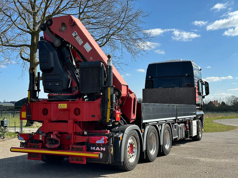 شاحنة كرين MAN TGX 35.480!!8x4 TRIPLE!!HIAB 62tm!!CRANE/GRUE!!EURO6!!: صور 13