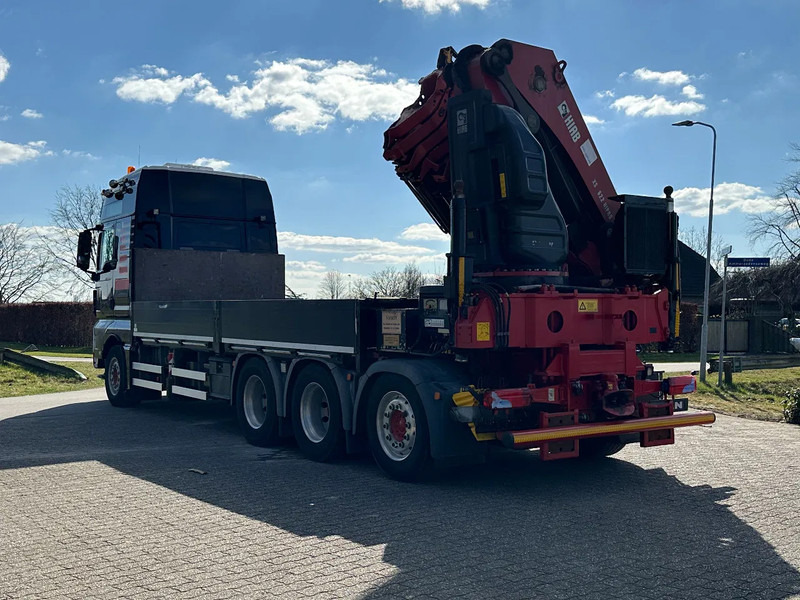 شاحنة كرين MAN TGX 35.480!!8x4 TRIPLE!!HIAB 62tm!!CRANE/GRUE!!EURO6!!: صور 9