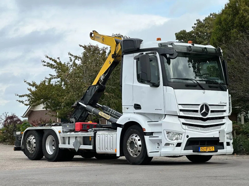 Mercedes-Benz Antos 2545!!EUR6 HAAK/ABROLLKIPPER!!KNICKARM!! - شاحنة ذات الخطاف: صور 1 Mercedes-Benz Antos 2545!!EUR6 HAAK/ABROLLKIPPER!!KNICKARM!! - شاحنة ذات الخطاف: صور 1