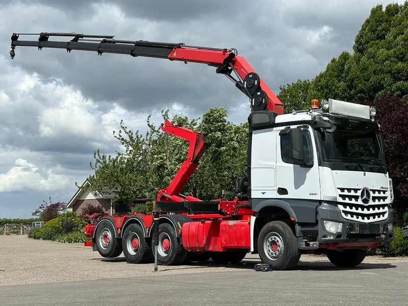 Mercedes-Benz Arocs 3251 8x4 TRIPLE!!26TM KRAAN/HAAK!!EURO6!!TOP! - شاحنة ذات الخطاف, شاحنة كرين: صور 2 Mercedes-Benz Arocs 3251 8x4 TRIPLE!!26TM KRAAN/HAAK!!EURO6!!TOP! - شاحنة ذات الخطاف, شاحنة كرين: صور 2