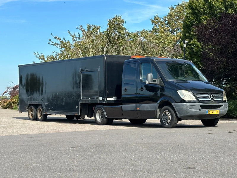 Mercedes-Benz Sprinter 518 CDI V6!!!DUBBEL CABINE!!automaat met VAN DEN OEVER BE- trailer!! - شاحنة جرار: صور 1 Mercedes-Benz Sprinter 518 CDI V6!!!DUBBEL CABINE!!automaat met VAN DEN OEVER BE- trailer!! - شاحنة جرار: صور 1