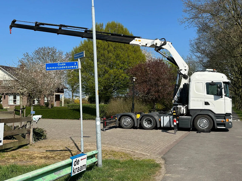 Scania R450 6x2 !!TRACTOR!!!CRANE/GRUE/HMF 50TM!!TOP!EURO6!! - شاحنة جرار: صور 4 Scania R450 6x2 !!TRACTOR!!!CRANE/GRUE/HMF 50TM!!TOP!EURO6!! - شاحنة جرار: صور 4