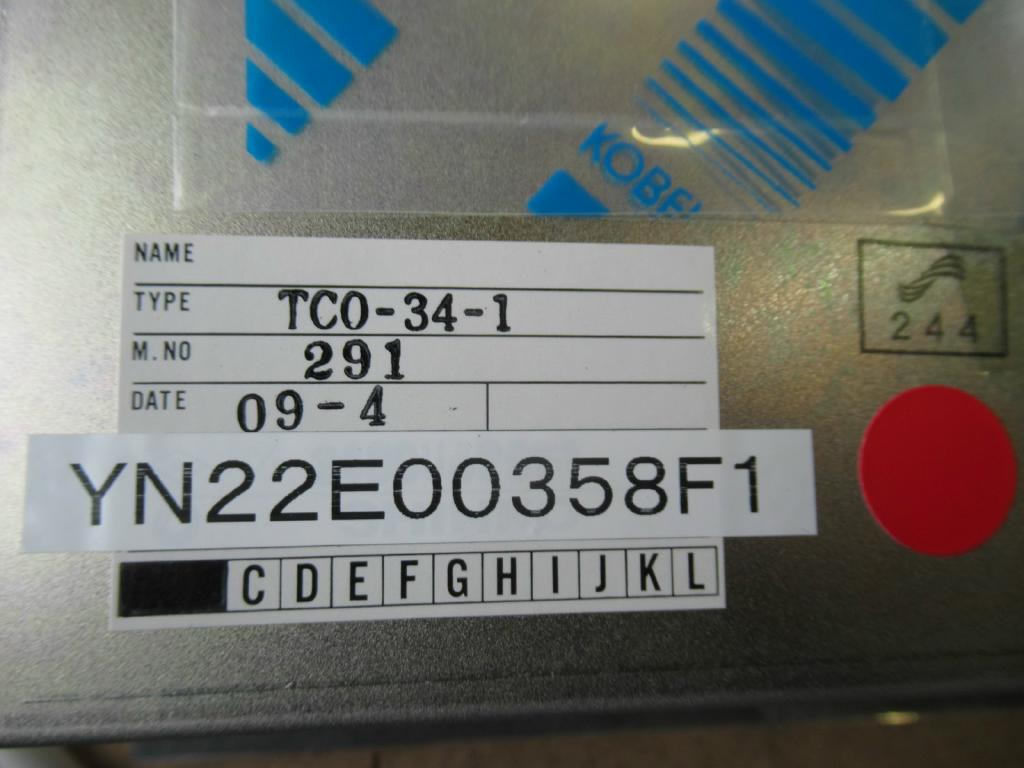 Kobelco TCO-34-1 - - النظام الكهربائي - آلات البناء: صور 4 Kobelco TCO-34-1 - - النظام الكهربائي - آلات البناء: صور 4