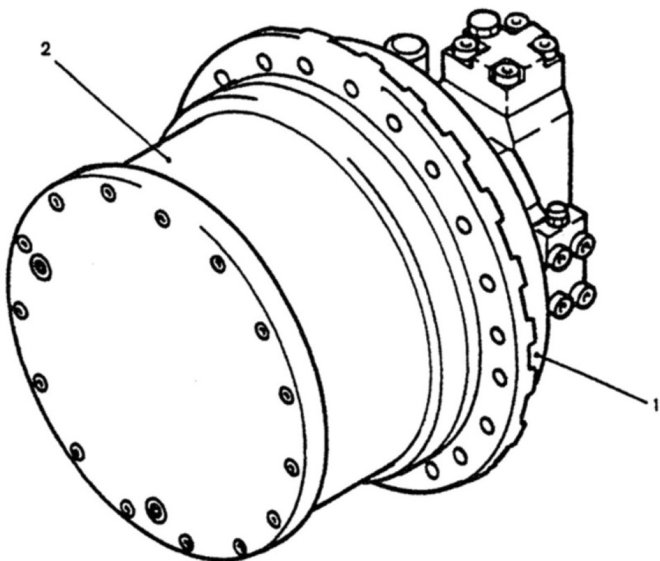 Kobelco YN53D00001F2 - محرك السفر - آلات البناء: صور 1 Kobelco YN53D00001F2 - محرك السفر - آلات البناء: صور 1