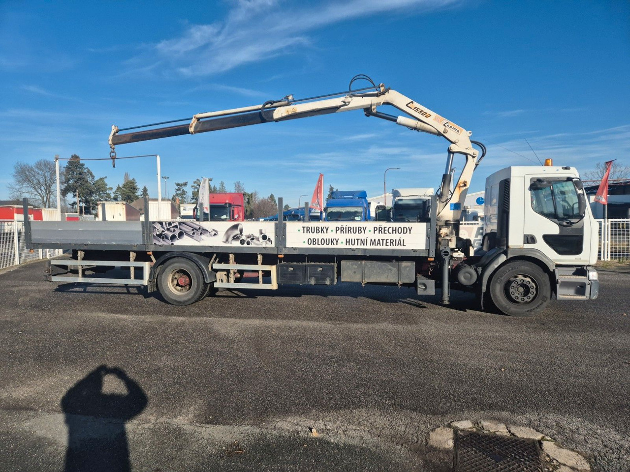 Renault Premium HR 260.19 - شاحنة كرين: صور 4 Renault Premium HR 260.19 - شاحنة كرين: صور 4