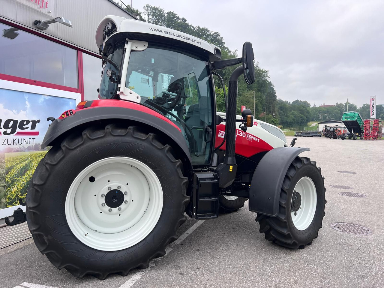 Steyr 4130 Expert CVT - جرار: صور 5 Steyr 4130 Expert CVT - جرار: صور 5