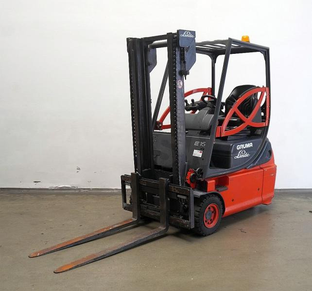 Linde E 16 335-02 - رافعة شوكية كهربائية: صور 1 Linde E 16 335-02 - رافعة شوكية كهربائية: صور 1