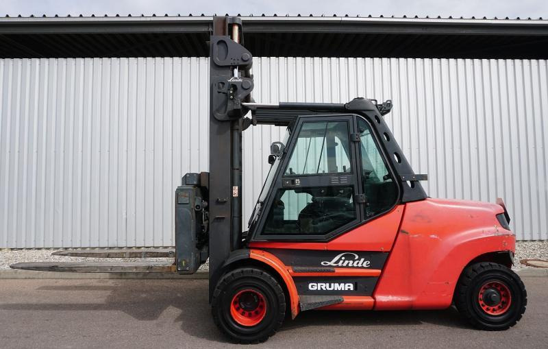 Linde H 80 D/1100 396-02 - رافعة شوكية ديزل: صور 4 Linde H 80 D/1100 396-02 - رافعة شوكية ديزل: صور 4