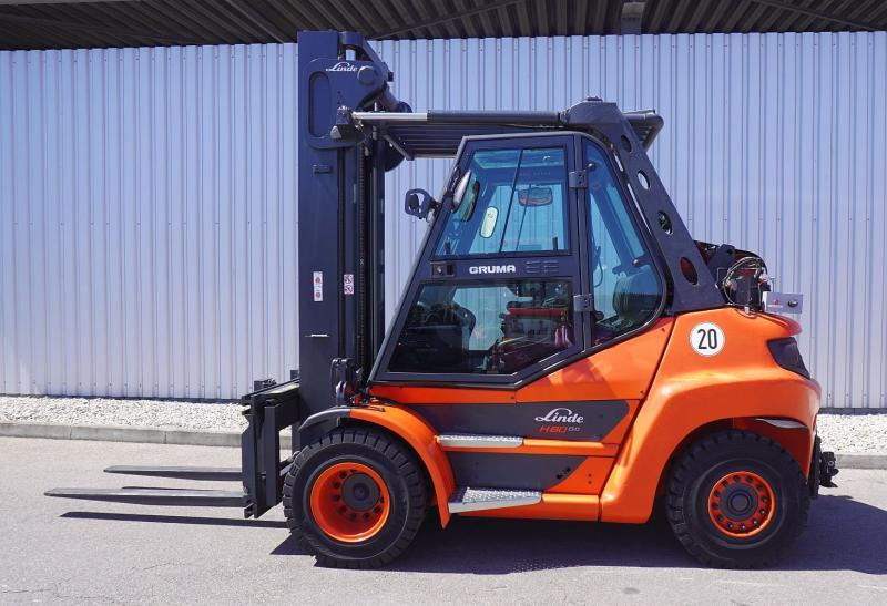 Linde H 80 T EVO 396-03 - رافعة شوكية تعمل بالغاز: صور 4 Linde H 80 T EVO 396-03 - رافعة شوكية تعمل بالغاز: صور 4
