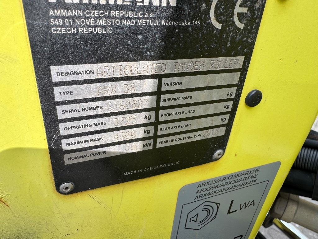 Ammann ARX 36 - مدحلة الأسفلت: صور 4 Ammann ARX 36 - مدحلة الأسفلت: صور 4