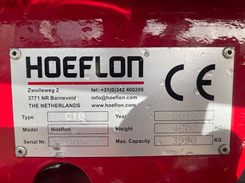 Hoeflon C 10 Sold - رافعة عنكبوتية: صور 3 Hoeflon C 10 Sold - رافعة عنكبوتية: صور 3