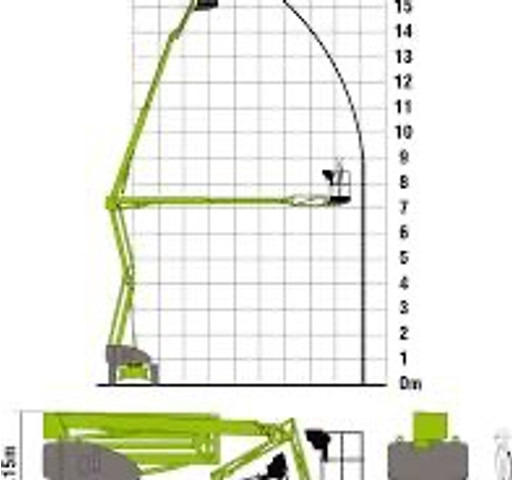 Niftylift HR 17 Hybride 4x4 - رافعات سلة مفصلية: صور 3 Niftylift HR 17 Hybride 4x4 - رافعات سلة مفصلية: صور 3