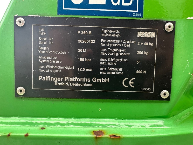 Palfinger P 260 B op Nissan Cabstar - مصاعد الازدهار محمولة على شاحنة: صور 4 Palfinger P 260 B op Nissan Cabstar - مصاعد الازدهار محمولة على شاحنة: صور 4