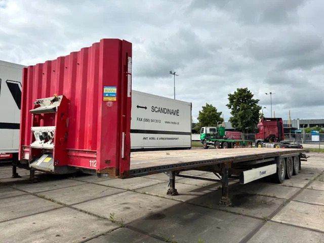 Krone SD Flatbed met rongen 41 ton standard chassis - نصف مقطورة مسطحة: صور 1 Krone SD Flatbed met rongen 41 ton standard chassis - نصف مقطورة مسطحة: صور 1