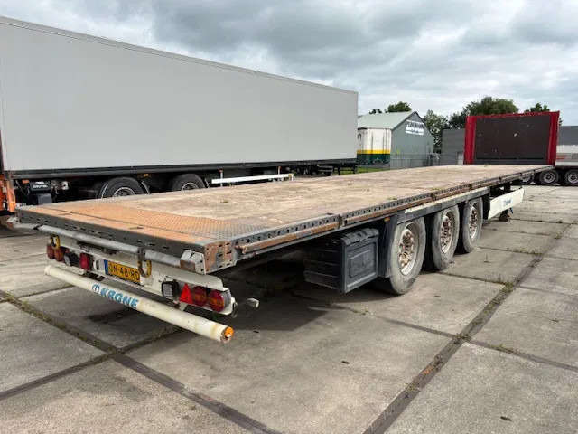 Krone SD Flatbed met rongen 41 ton standard chassis - نصف مقطورة مسطحة: صور 4 Krone SD Flatbed met rongen 41 ton standard chassis - نصف مقطورة مسطحة: صور 4