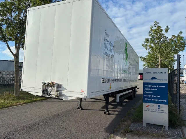 Verem 2 axle trailer Closed Box curtain slider MOT 01-2026 - بصندوق مغلق نصف مقطورة: صور 1 Verem 2 axle trailer Closed Box curtain slider MOT 01-2026 - بصندوق مغلق نصف مقطورة: صور 1