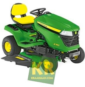 John Deere X350 - جزازة المروج: صور 1 John Deere X350 - جزازة المروج: صور 1
