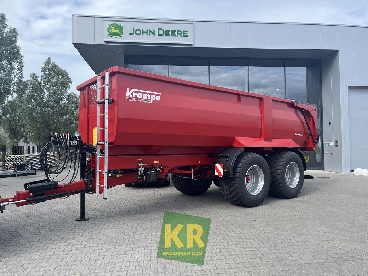 Krampe Big Body 750 - قلابة مقطورة الزراعية: صور 1 Krampe Big Body 750 - قلابة مقطورة الزراعية: صور 1