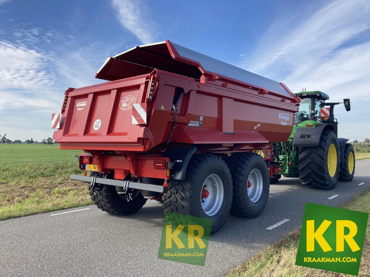 جديد قلابة مقطورة الزراعية Krampe HD550: صور 15