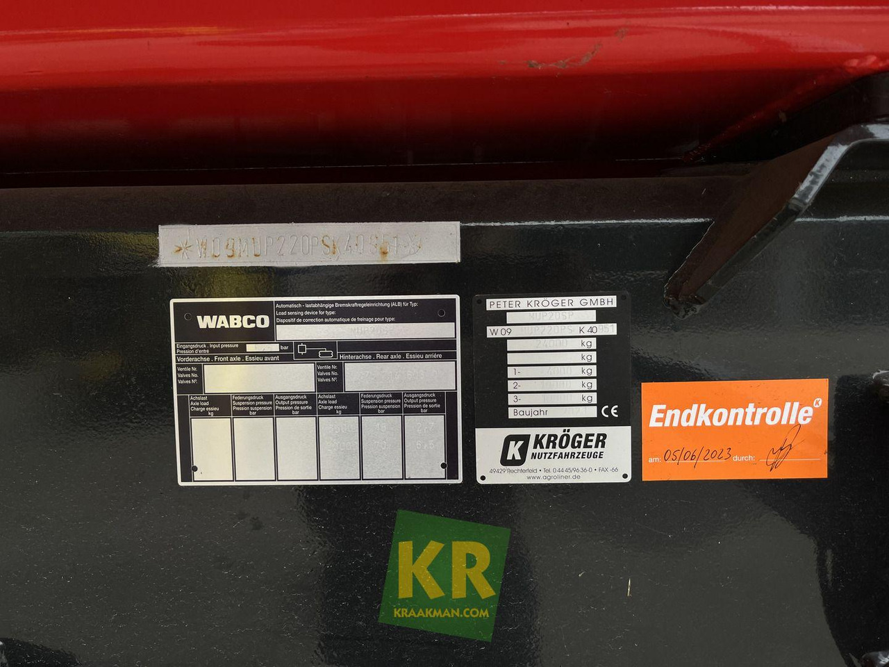 Kröger Overig - قلابة مقطورة الزراعية: صور 2 Kröger Overig - قلابة مقطورة الزراعية: صور 2