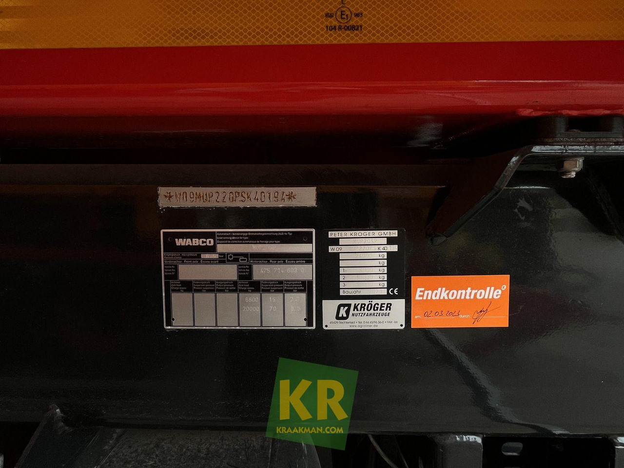 Kröger Overig - قلابة مقطورة الزراعية: صور 5 Kröger Overig - قلابة مقطورة الزراعية: صور 5