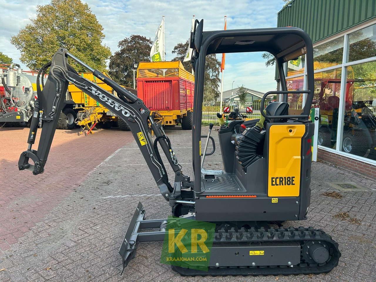 Volvo ECR 18E - حفارة مصغرة: صور 4 Volvo ECR 18E - حفارة مصغرة: صور 4