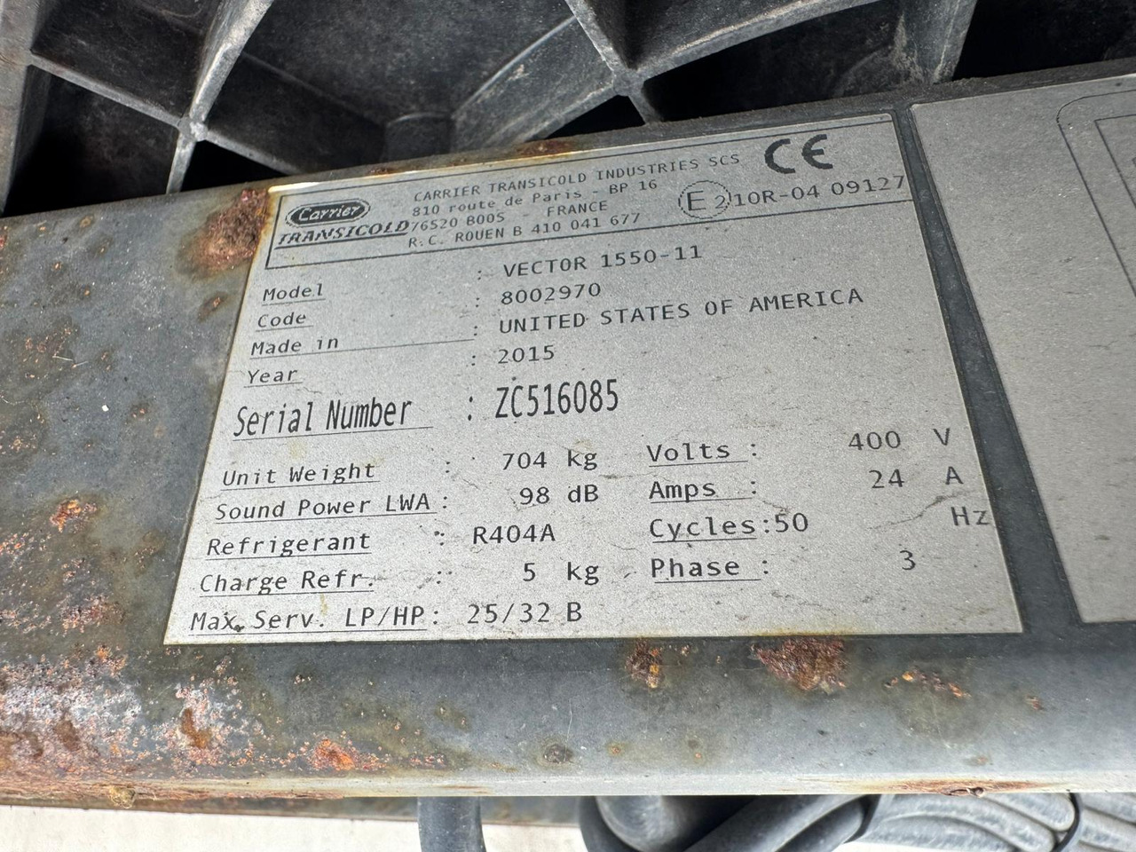 Montracon 2015 Vector 1550 – PCL3035 - مبردة نصف مقطورة: صور 5 Montracon 2015 Vector 1550 – PCL3035 - مبردة نصف مقطورة: صور 5