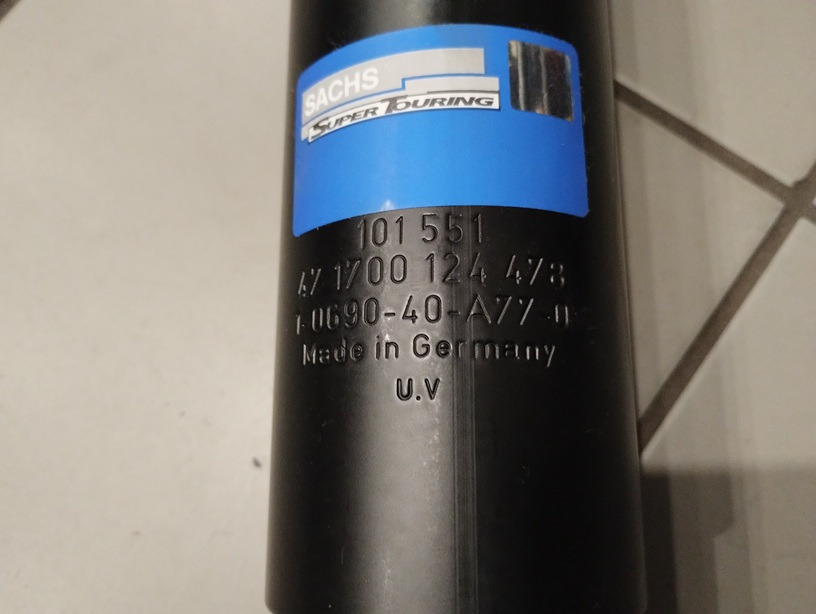 AMORTYZATOR PRZEDNI MAN M90 101551 SACHS 81437016535 14.192 16.192 - امتصاص الصدمات: صور 2 AMORTYZATOR PRZEDNI MAN M90 101551 SACHS 81437016535 14.192 16.192 - امتصاص الصدمات: صور 2