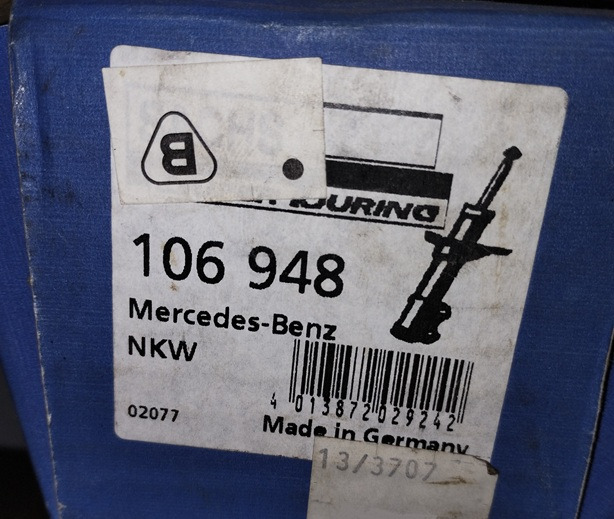 AMORTYZATOR TYLNI 106948 SACHS MERCEDES NG 3813260200 1213 1217 1417 1422 1619 1624 - امتصاص الصدمات: صور 2 AMORTYZATOR TYLNI 106948 SACHS MERCEDES NG 3813260200 1213 1217 1417 1422 1619 1624 - امتصاص الصدمات: صور 2