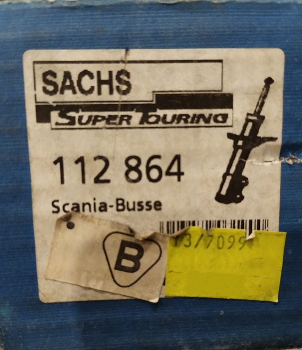AMORTYZATOR TYLNI SCANIA 3 93 113 112864 SACHS - امتصاص الصدمات: صور 2 AMORTYZATOR TYLNI SCANIA 3 93 113 112864 SACHS - امتصاص الصدمات: صور 2