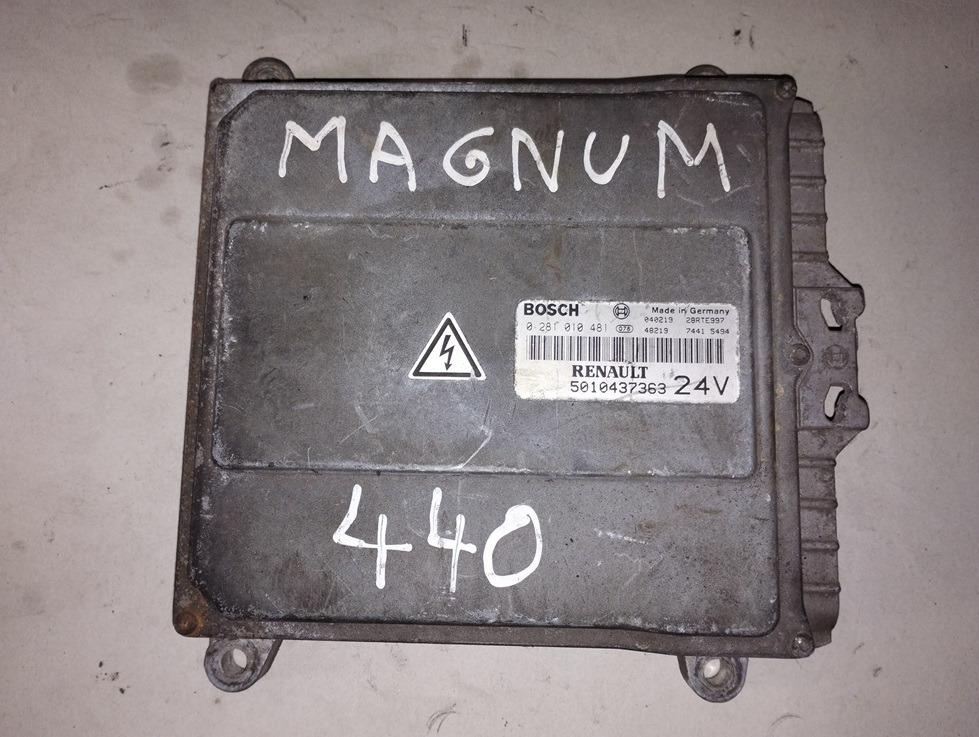 STEROWNIK SILNIKA RENAULT MAGNUM 440 MACK 0281010481 5010437363 - كتلة التحكم: صور 1 STEROWNIK SILNIKA RENAULT MAGNUM 440 MACK 0281010481 5010437363 - كتلة التحكم: صور 1