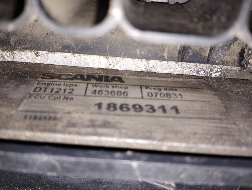 STEROWNIK SILNIKA SCANIA R 420 DT1212 1869311 - كتلة التحكم: صور 2 STEROWNIK SILNIKA SCANIA R 420 DT1212 1869311 - كتلة التحكم: صور 2