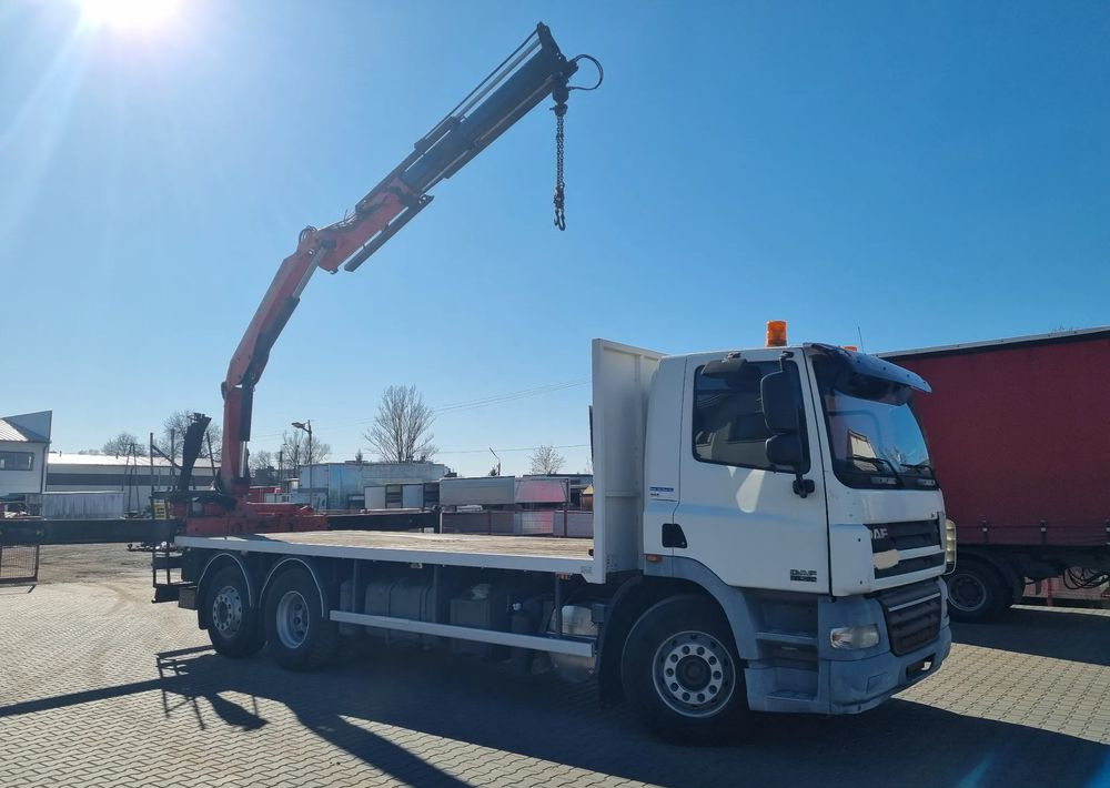 DAF CF 85 360 - شاحنات مسطحة, شاحنة كرين: صور 2 DAF CF 85 360 - شاحنات مسطحة, شاحنة كرين: صور 2