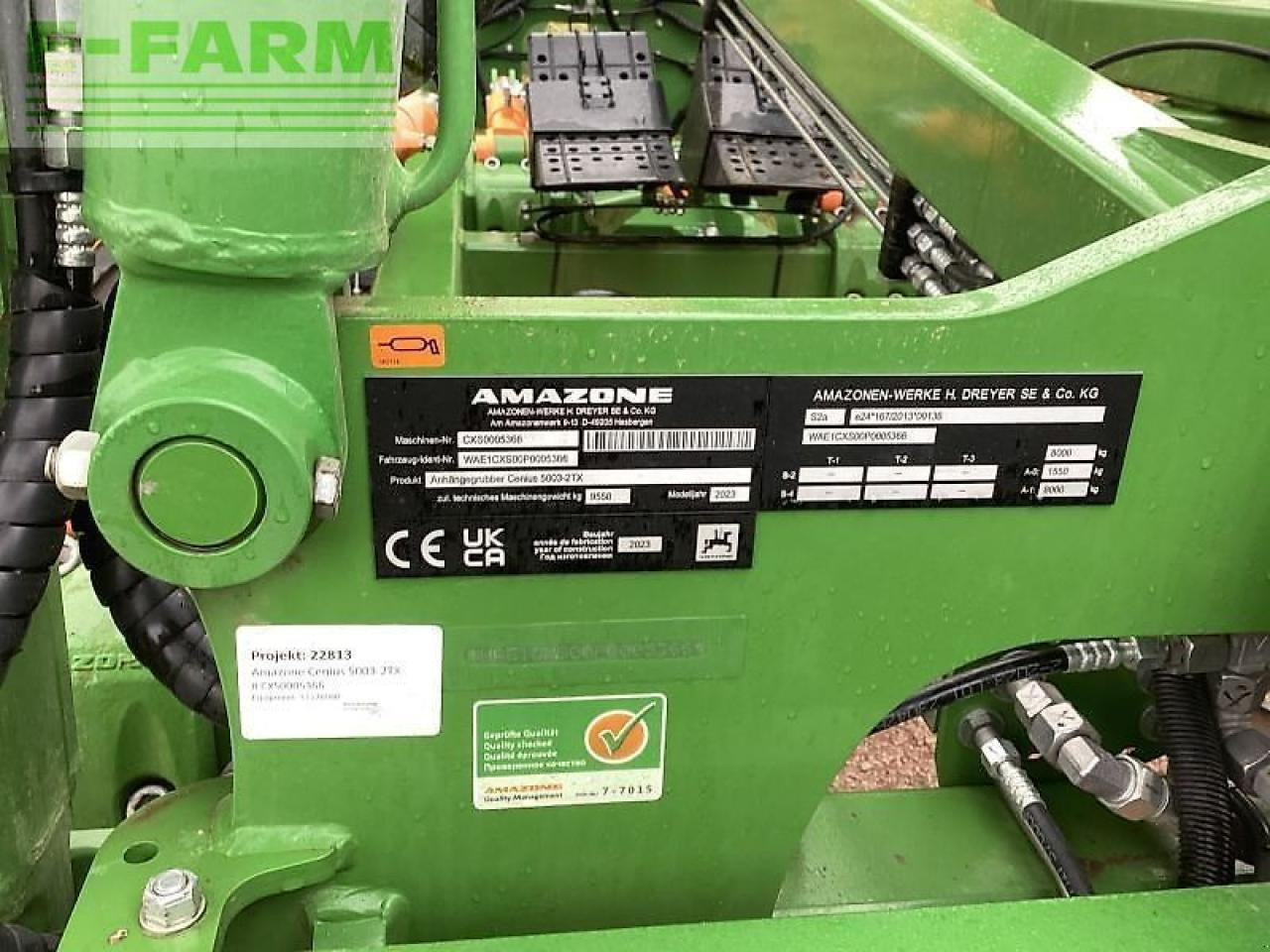 Amazone grubber cenius 5003-2tx - مسلفة: صور 4 Amazone grubber cenius 5003-2tx - مسلفة: صور 4