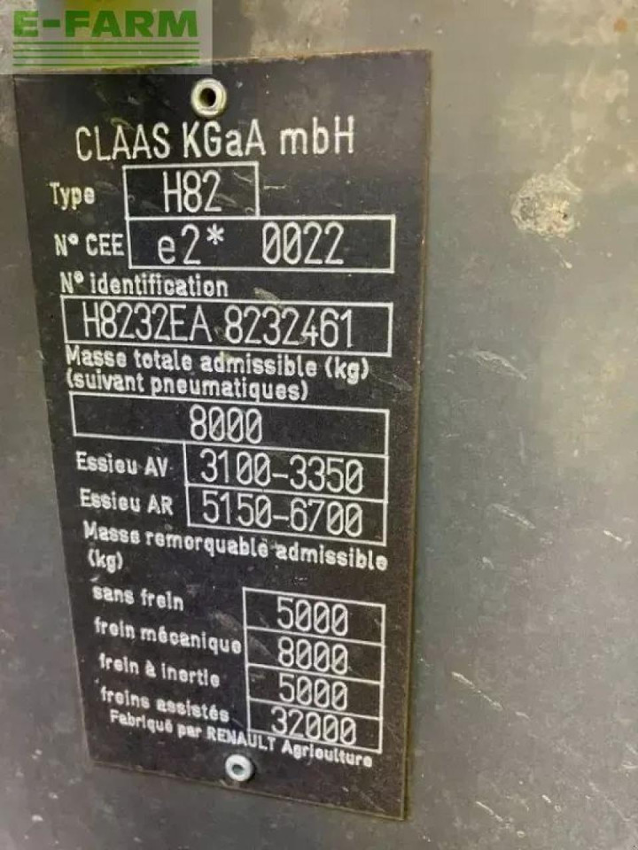 CLAAS ares 656 rz RZ - جرار: صور 4 CLAAS ares 656 rz RZ - جرار: صور 4