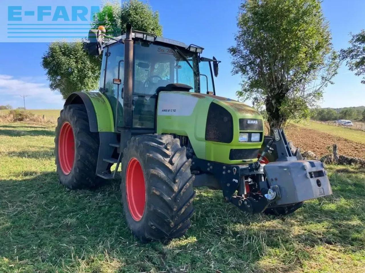 CLAAS ares 656 rz RZ - جرار: صور 1 CLAAS ares 656 rz RZ - جرار: صور 1