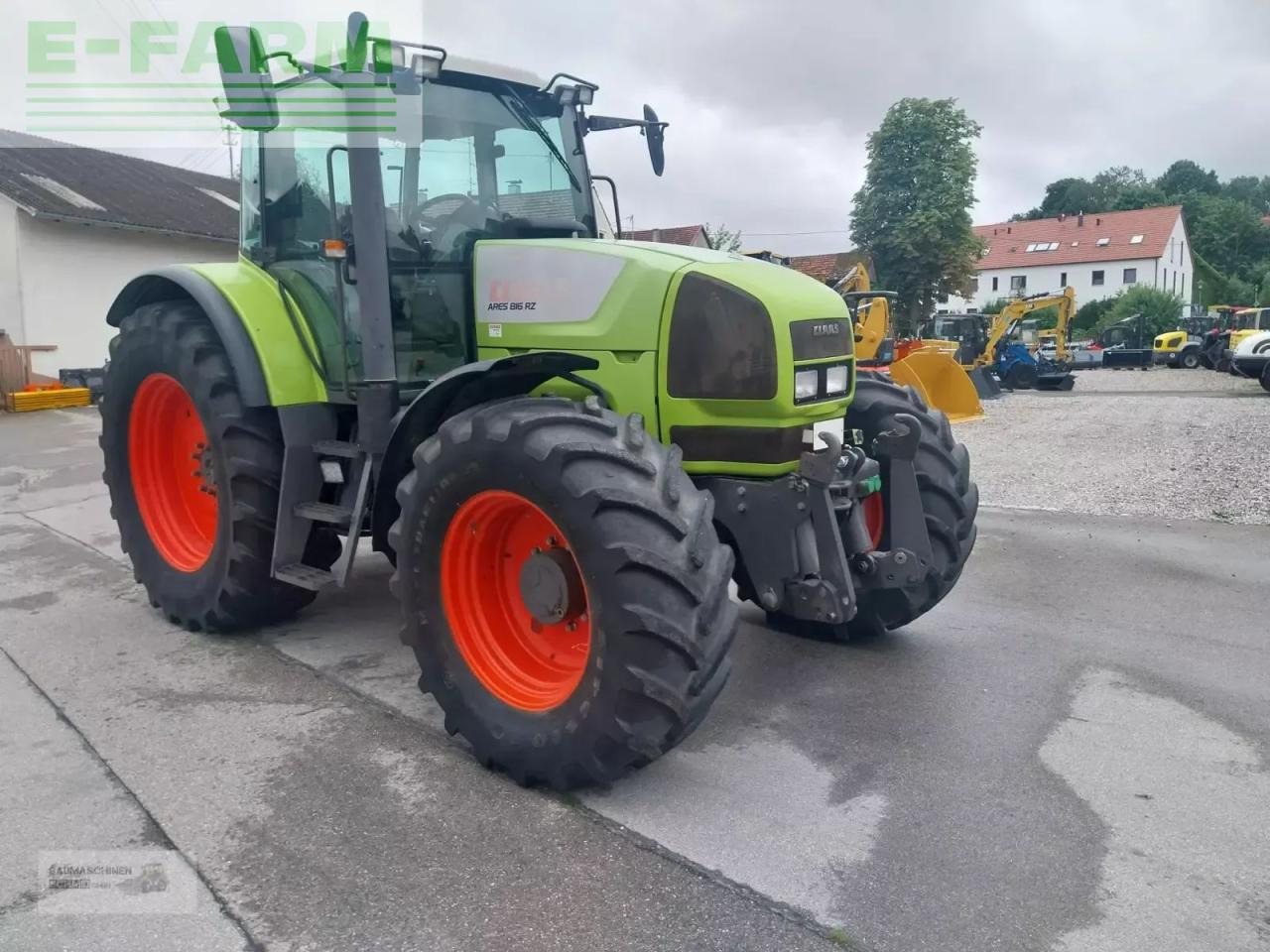 CLAAS ares 816 rz RZ - جرار: صور 4 CLAAS ares 816 rz RZ - جرار: صور 4
