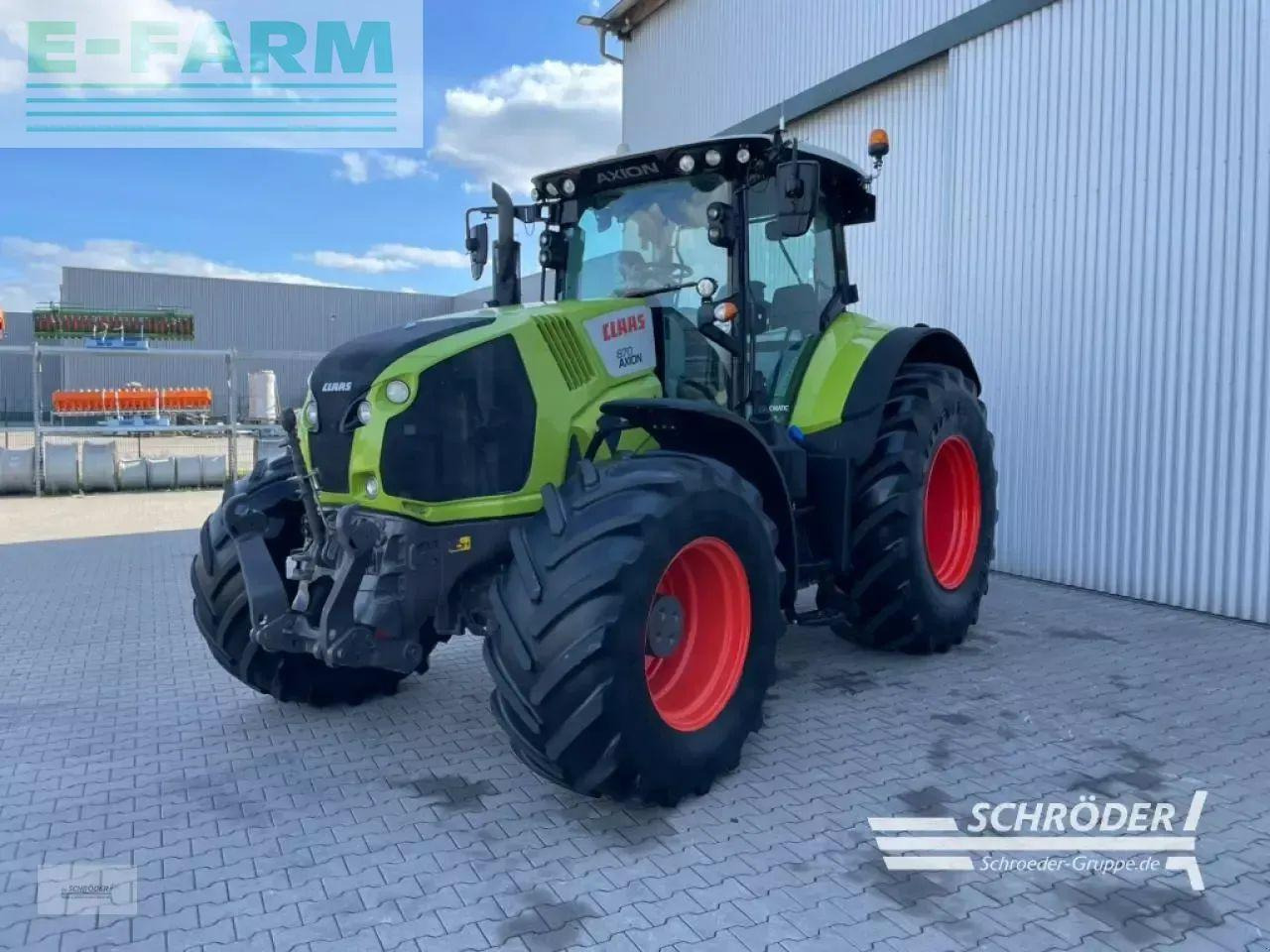 CLAAS axion 870 cmatic rtk CMATIC - جرار: صور 5 CLAAS axion 870 cmatic rtk CMATIC - جرار: صور 5