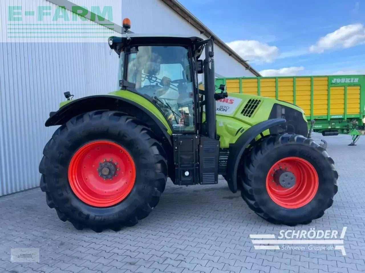 CLAAS axion 870 cmatic rtk CMATIC - جرار: صور 2 CLAAS axion 870 cmatic rtk CMATIC - جرار: صور 2