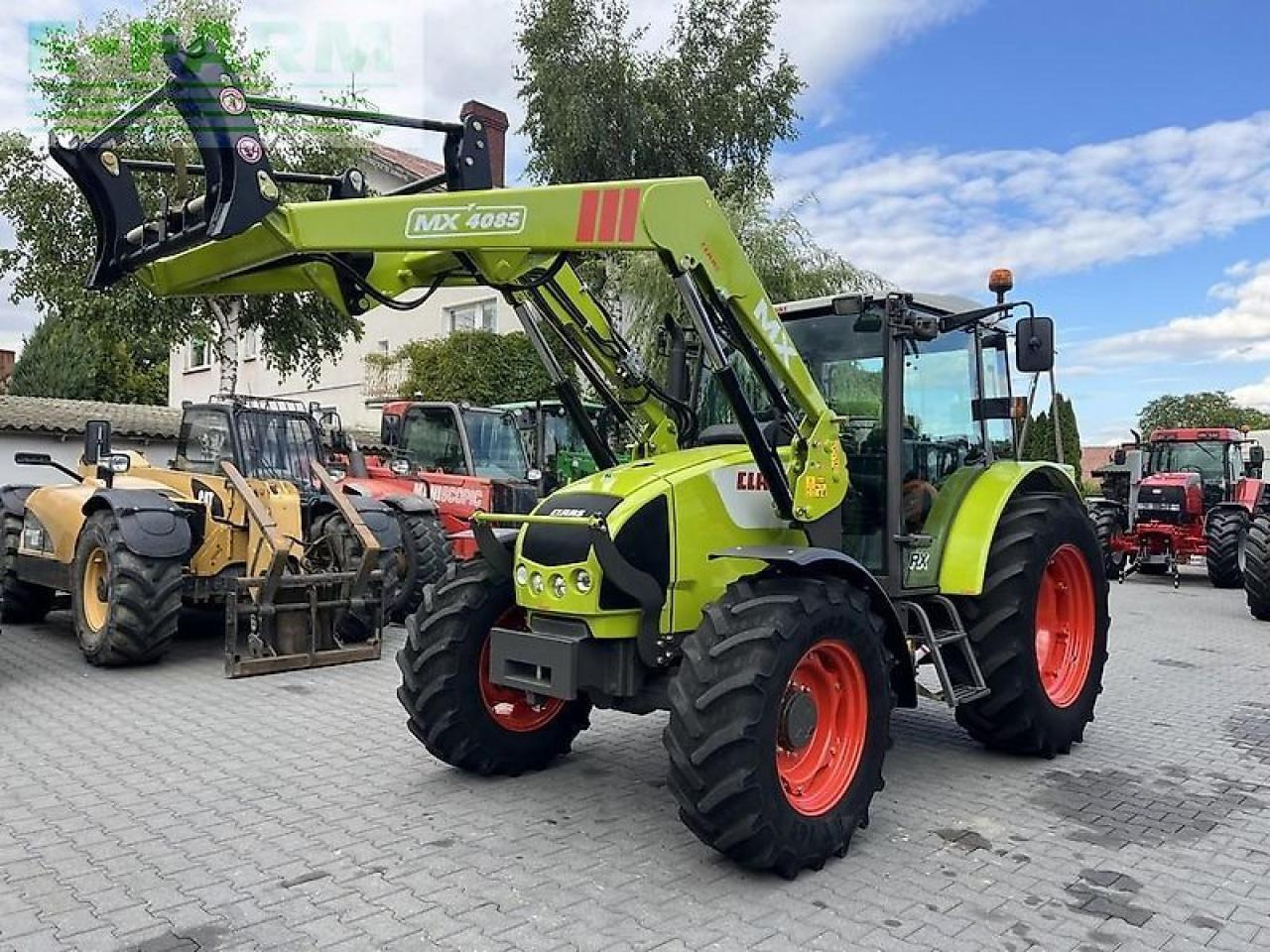CLAAS celtis 446 plus rx + mailleux mx40-85 - جرار: صور 1 CLAAS celtis 446 plus rx + mailleux mx40-85 - جرار: صور 1