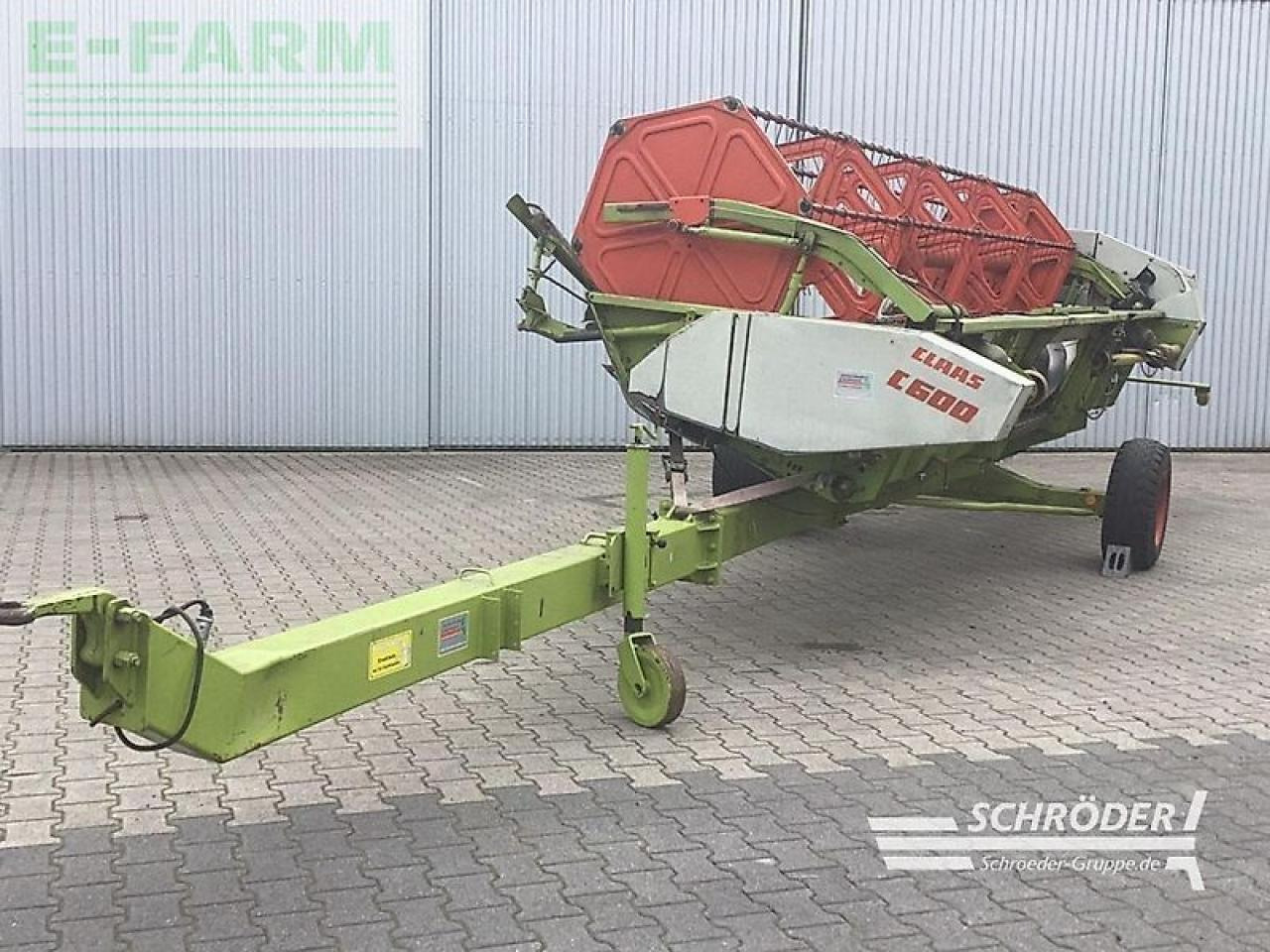 حصادة شاملة CLAAS dominator 360 mega + c 600 schneidwerk: صور 13