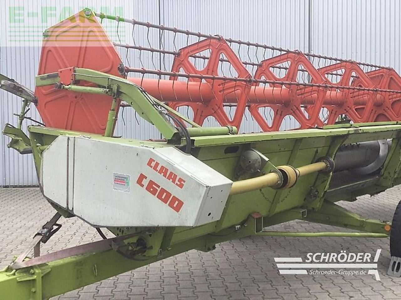 حصادة شاملة CLAAS dominator 360 mega + c 600 schneidwerk: صور 14