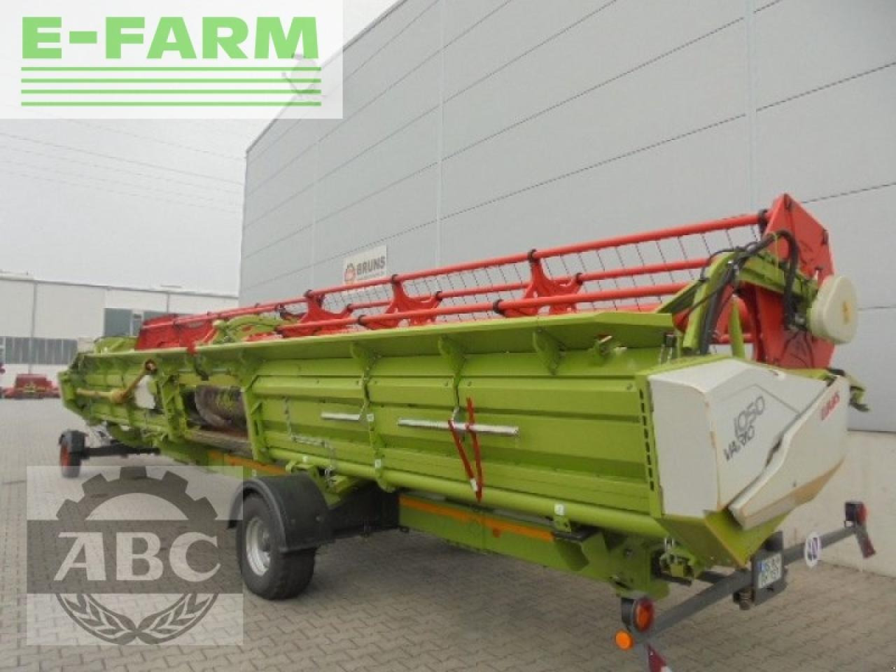 CLAAS vario 1050 - حصادة شاملة - الرأس: صور 3 CLAAS vario 1050 - حصادة شاملة - الرأس: صور 3