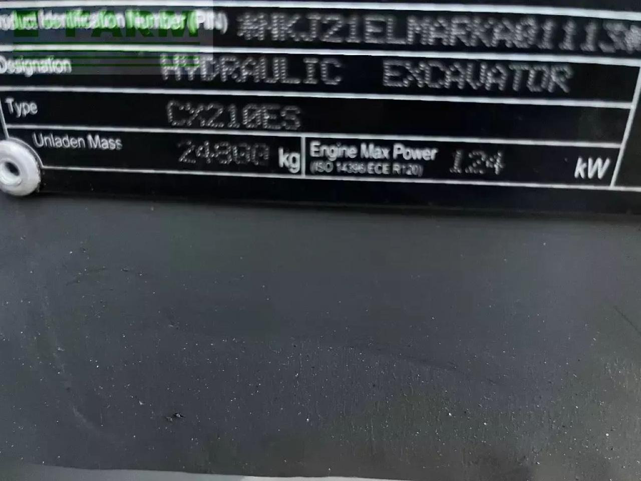 حفارات زحافة Case-IH cx210 e: صور 12 حفارات زحافة Case-IH cx210 e: صور 12