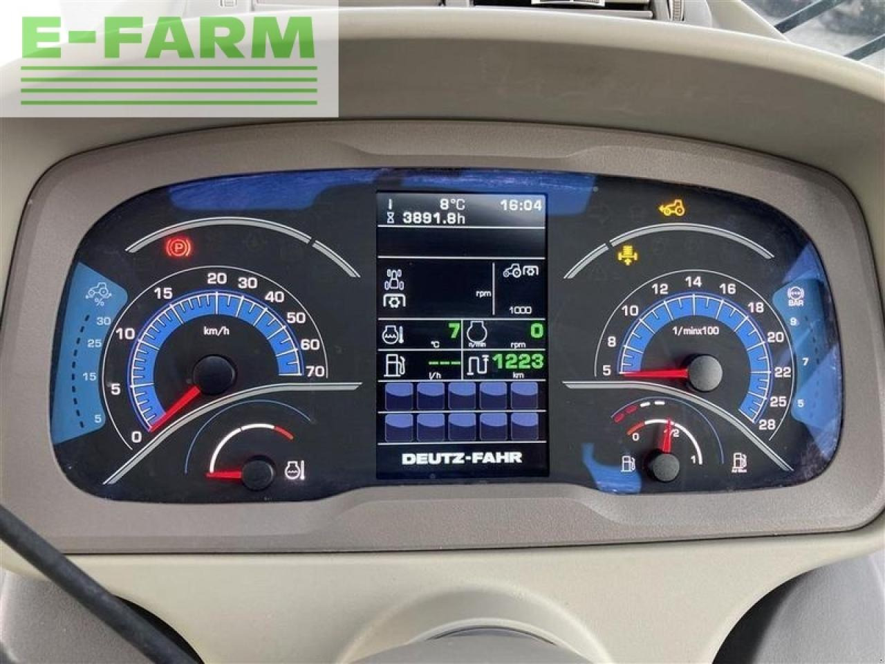 جرار Deutz-Fahr agrotron 7250 ttv: صور 19