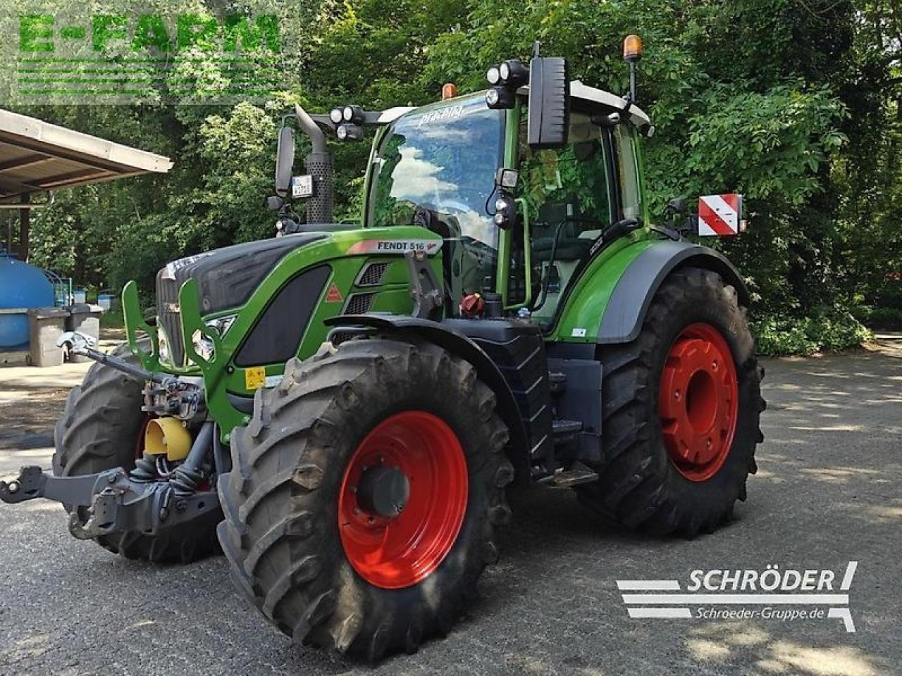 Fendt 516 vario s4 profi Profi - جرار: صور 1 Fendt 516 vario s4 profi Profi - جرار: صور 1
