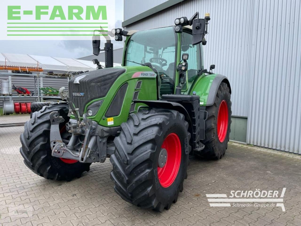 Fendt 724 s4 power plus rtk - جرار: صور 5 Fendt 724 s4 power plus rtk - جرار: صور 5
