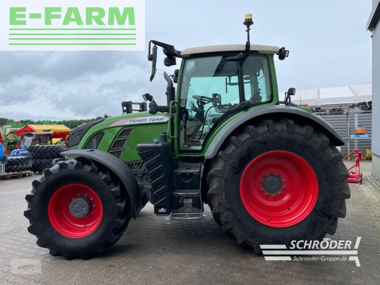 Fendt 724 s4 power plus rtk - جرار: صور 4 Fendt 724 s4 power plus rtk - جرار: صور 4