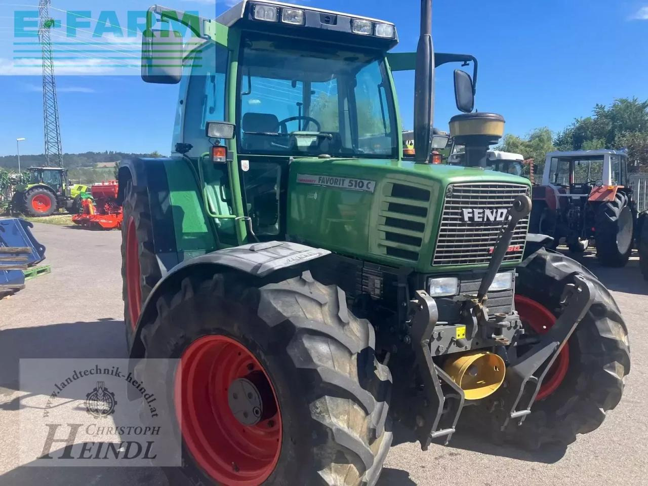 Fendt favorit 510 c - جرار: صور 1 Fendt favorit 510 c - جرار: صور 1