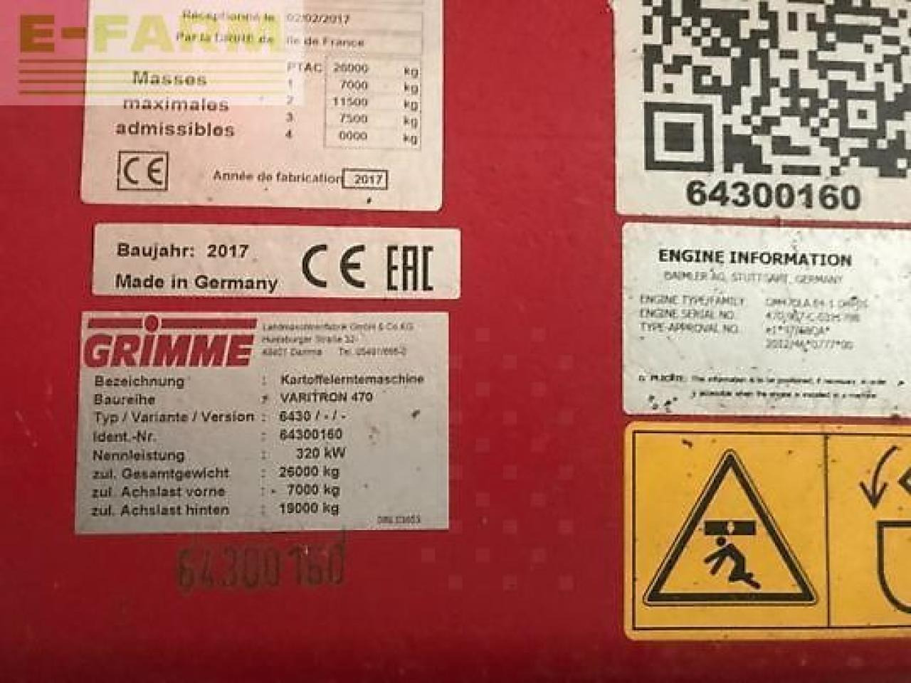 Grimme varitron 470 - حصادة البطاطس: صور 5 Grimme varitron 470 - حصادة البطاطس: صور 5